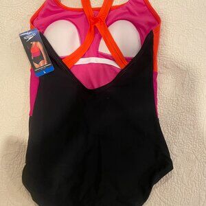 Speedo multicolored size L swimsuit NWT